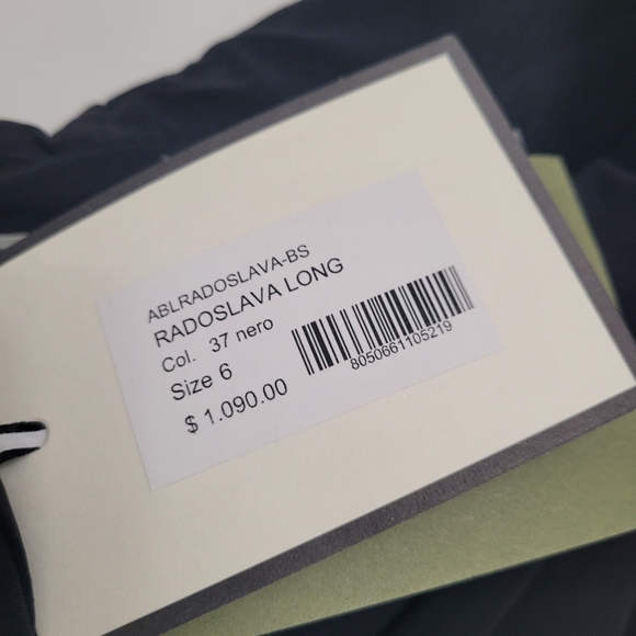 Chiara Boni La Petite Robe Radoslava Off The Shoulder Bodycon Gown Size 10 - Picture 10 of 11